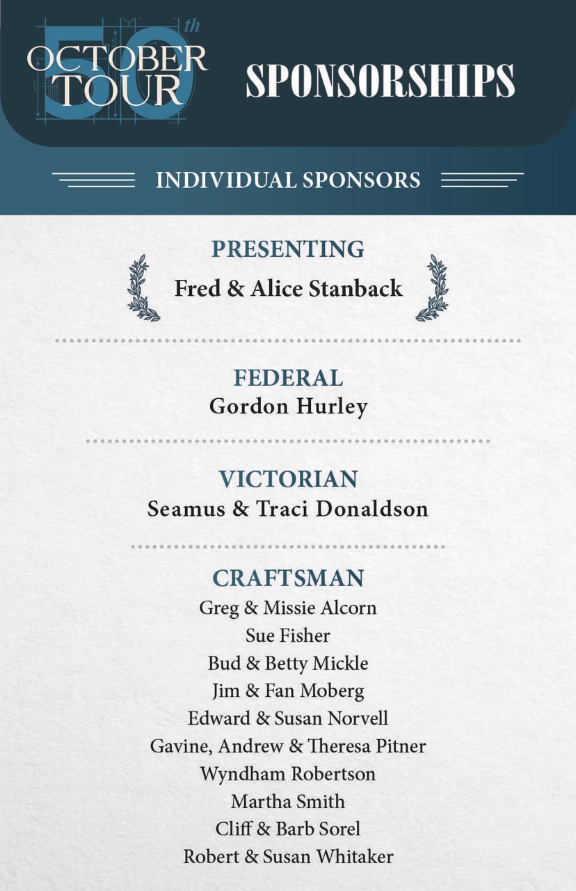 OctoberTour | Individual Sponsors Large